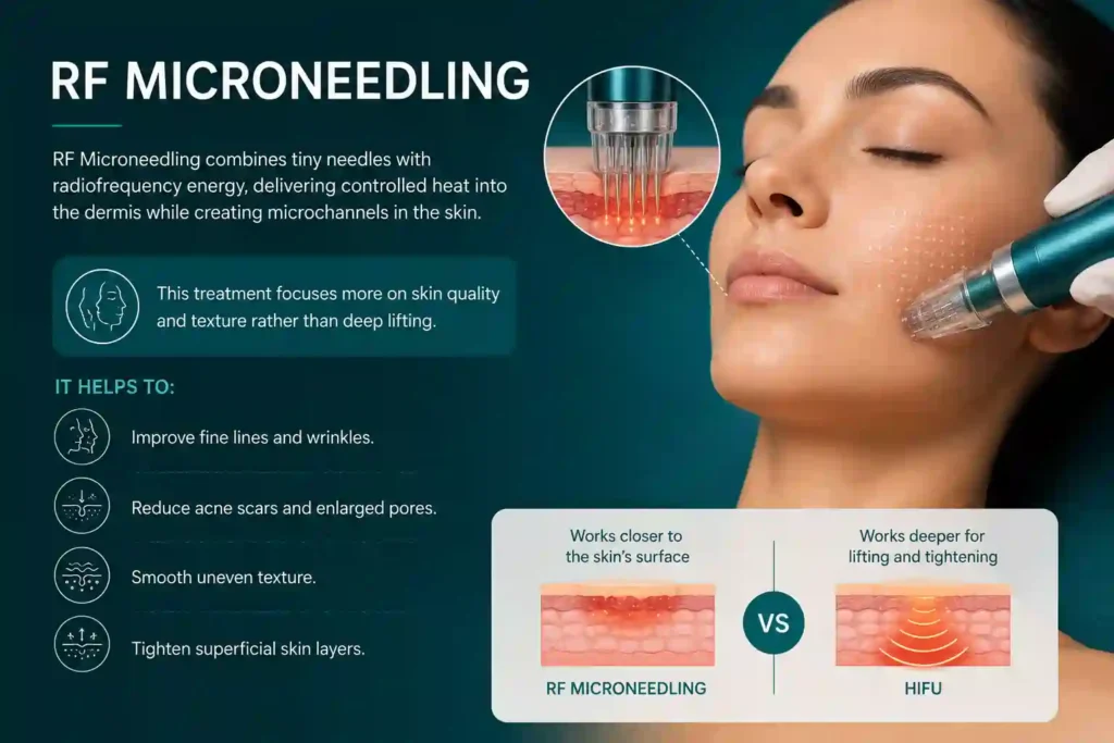 What Does RF Microneedling Do That HIFU Alone Cannot East Grinstead