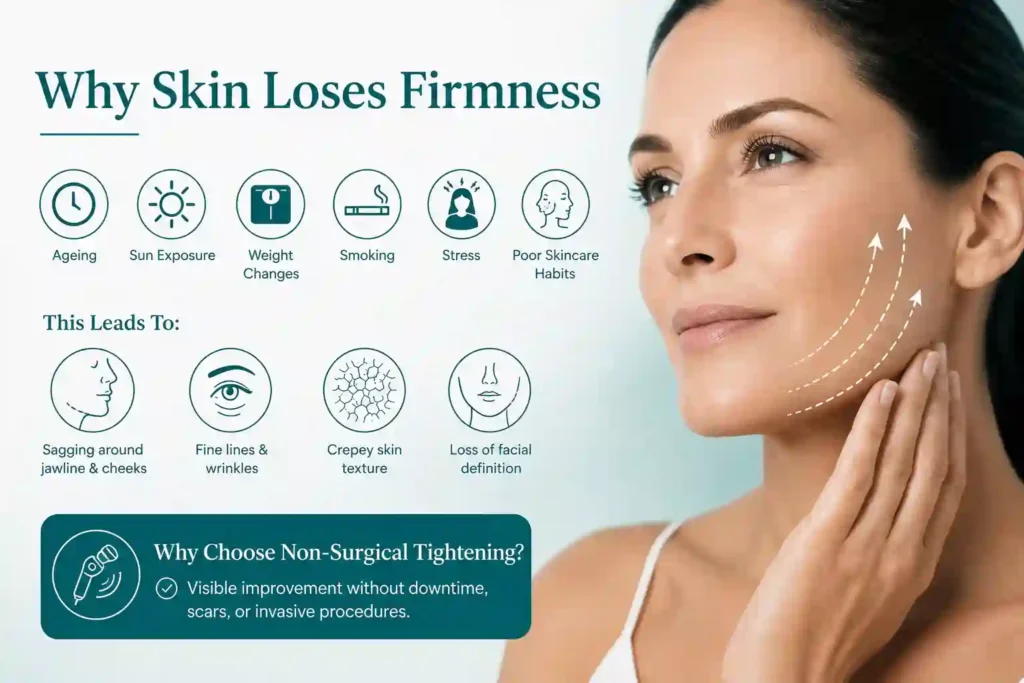 What Makes Skin Lose Firmness and Why Do People Seek Non-Surgical Tightening East Grinstead?