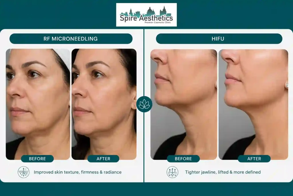 Can RF Microneedling and HIFU Be Combined East Grinstead?